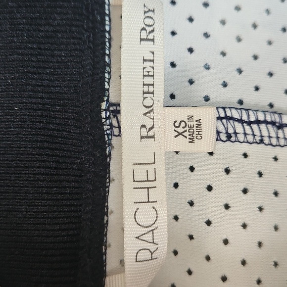 RACHEL Rachel Roy Navy Floral Bomber Jacket - Picture 2 of 4